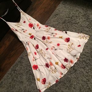 Flattering, fun, floral dress
